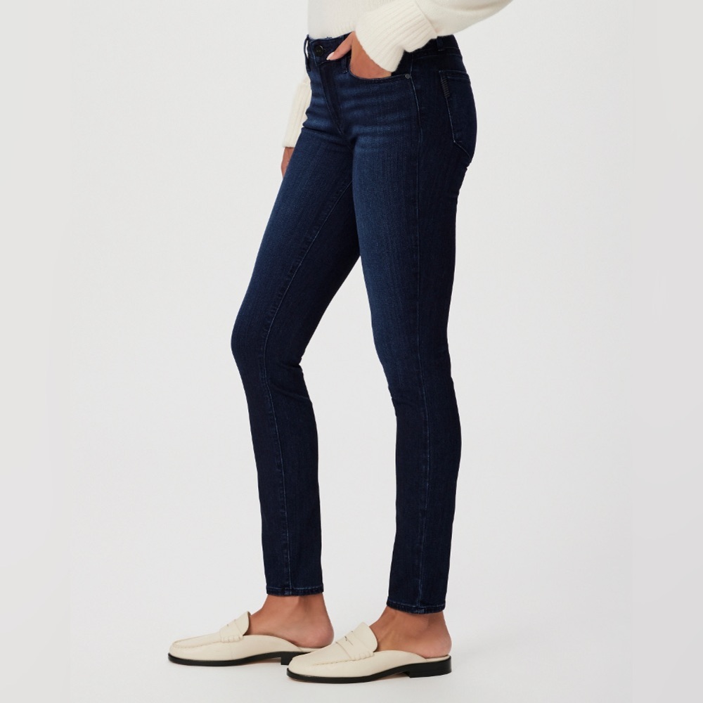 WOMENS PAIGE VERDUGO ULTRA SKINNY JEANS SIZE 25 - Picture 3 of 10